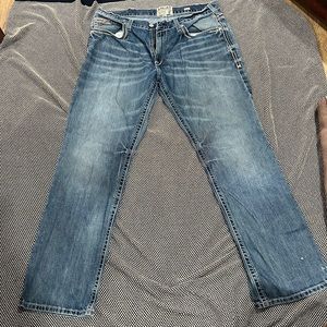 Mens Ariat Relaxed Boot Cut M4 38x34 Jeans